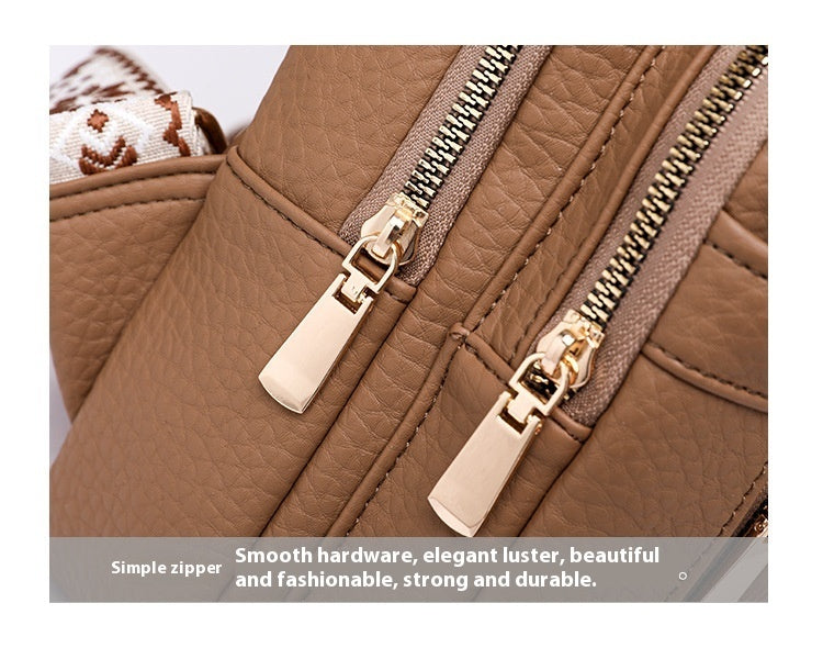 Retro Easy Matching Pu Messenger Bag Casual Fashion