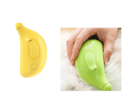 Pet Steam Brush Cat Dog Cleaning Steamy Spray Massage Beauty Comb Hair Removal